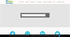 Desktop Screenshot of library.itsligo.ie
